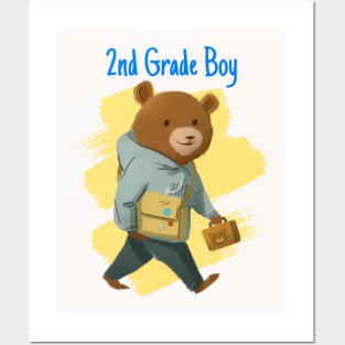 Second Grade Boy Posters and Art